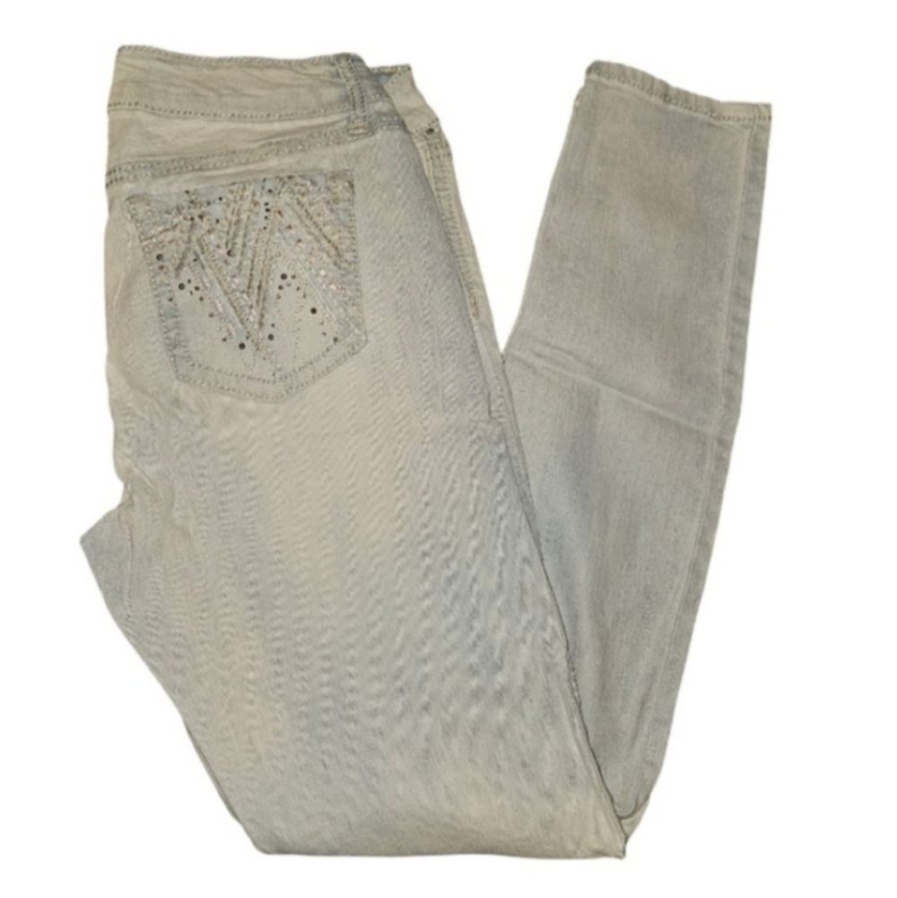 Women's (Juniors) Denim Lei Jeans Size 11 Light Blue Denim